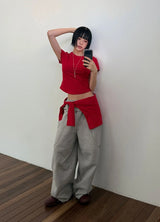 DOUBLE POCKET TRAINING PANTS