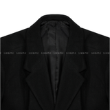  Divine Dart Maxi Overfit Wool Coat