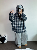 2SIZE🩶 SOFTY SIDE PINTUCK WIDE LONG PANTS 🩶🧇🖤🤍5COLOR
