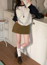 Casual Mood Raglan Sweat Shirt (3color)