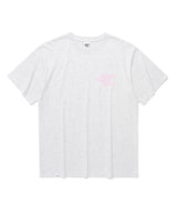 SELLER LOGO SS TEE LIGHT GREY(PINK)(CV2BMMT500A)