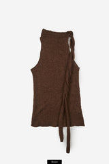 Sophie layer wool wrap top