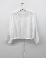 Shiro Blouse + Sleeveless (2color)