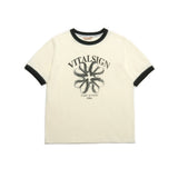 [LINE] Clover Symbol Rib T-shirt