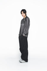 25SS STRIPE FOOTBALL JERSEY BLACK