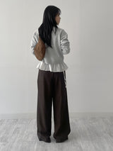 Rose Frill Loose Fit Blouse