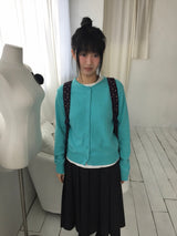 クローネックカラーカーディガン