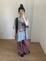 サーファークルーネックTシャツ (2color)