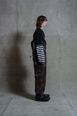 レイヤードボーダーロングスリーブＴシャツ