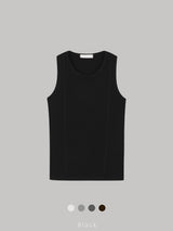 LMN アーサーステッチマッスルフィットノースリーブ (4 colors)