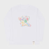 [UNISEX] レインボービッグクラウドベアマイル長袖Tシャツ
