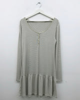 Scandi striped dress (3color)