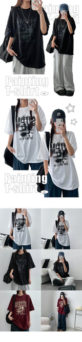 coupe vintage short-sleeved T-shirt