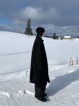 [130cm] Biei wool mac long coat 