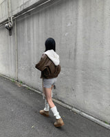 フォールドレザージャケット