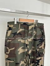 [UNISEX] Patch Military Camo Wide Pants