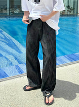 Life Linen Raw Denim Pants
