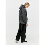クラシックフーディー - Washed Black