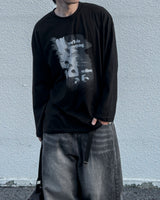 Artwork Printed Long Sleeve Tee