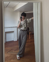 クローバークロシェ半袖カーディガン