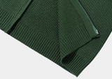 All Day Vertical Ribble Two-Way Half Neck Modal Knit Zip-Up