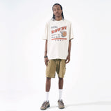 Rowdy Basketball League T-Shirt_Oatmeal