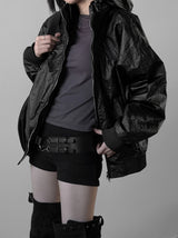 (unisex) トリックグロッシーツーウェイジャンパー