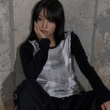 ユニオンジャックロングスリーブ (BLACK) F25ZB026
