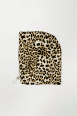 PolarFleece Balaclava (Leopard Cream)