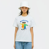 Play, Eat and Sleep short sleeve T-shirts (White)