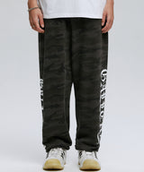 MILITARY GOTHIC LOGO SWEATPANTS_BK