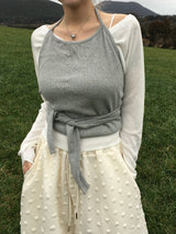 Liz Halter Wrap Sleeveless (3c)