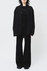 (W) Black Flare Jeans