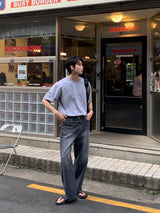 LMN サンディピグメントオーバーサイズフィット半袖Tシャツ (5 colors)