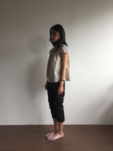French puff blouse (3color)