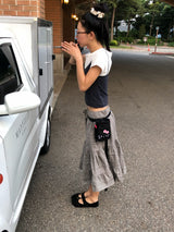 Whale Midi Skirt