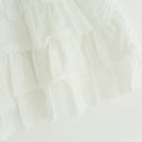 Merci Lace Tiered Frill Shorts 231633159