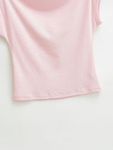 Anessa Boat Neck Slim Tee