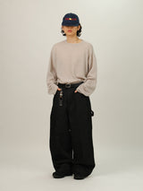 ON Non-fade Herringbone Patch Denim Pants
