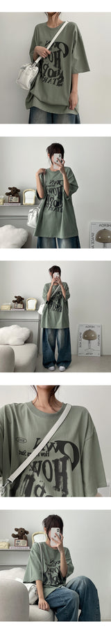 How Overfit Boxy T-shirt