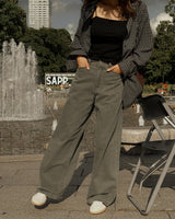 Lisha Wide Cotton Pants