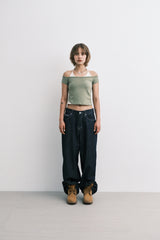 agクロスTシャツ(khaki)