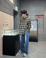 レガシーワンタックワイドデニムパンツ