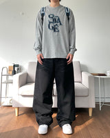 ビンテージパッチ長袖Tシャツ