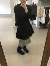 アプリコットピンタックドレス (3 Colors)