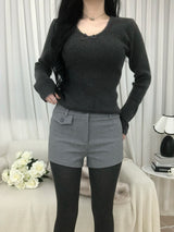 Cozy Ribbon Sweater(3 colors)