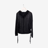 Chateau Linen Overfit Zip-Up