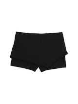 エプロンマイクロパンツ/ ブラック