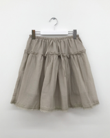 Breeze Frill Midi Skirt (2color)