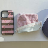 classic pouch_corduroy babypink